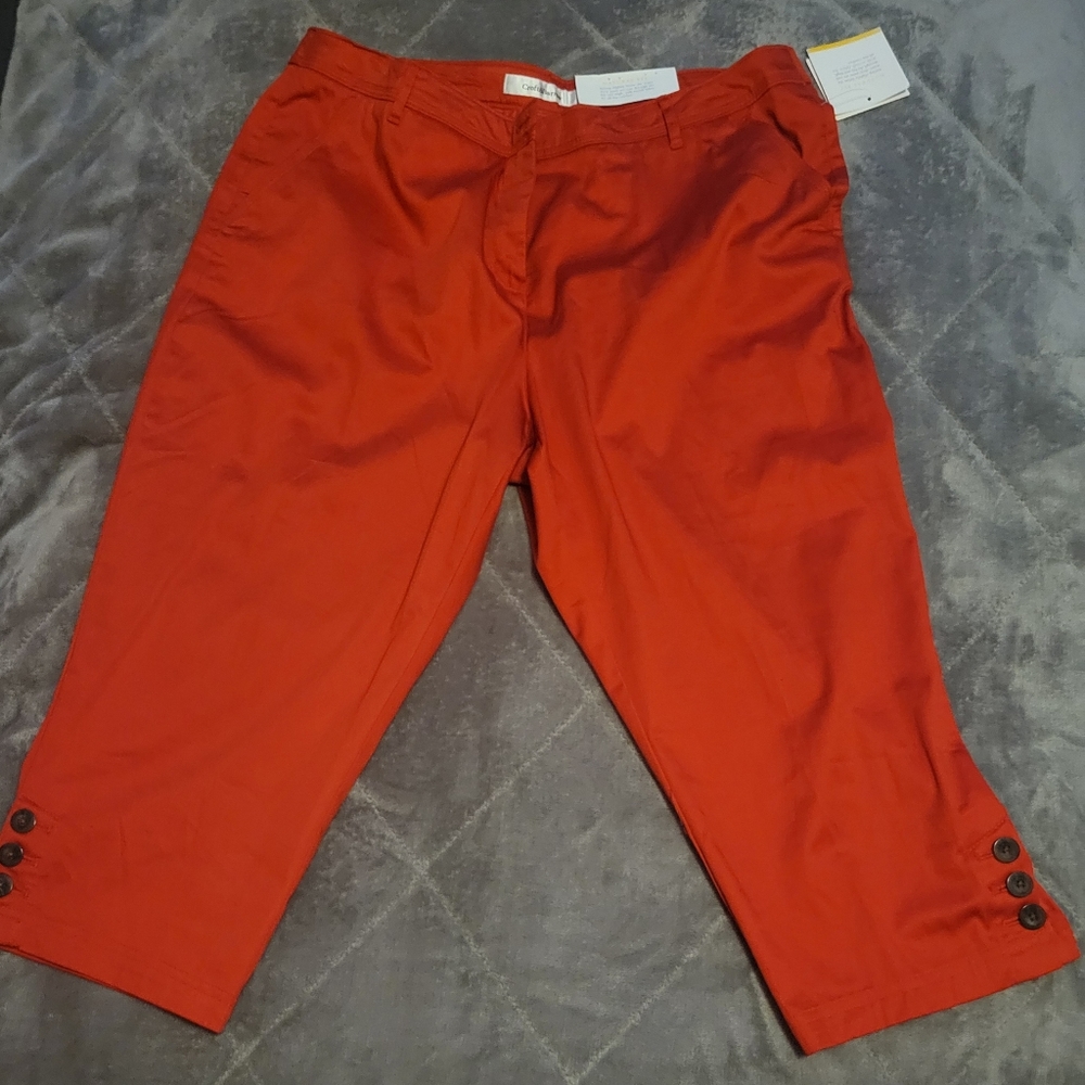 Croft & Barrow Natural Fit Capris - Size 18 Stretch